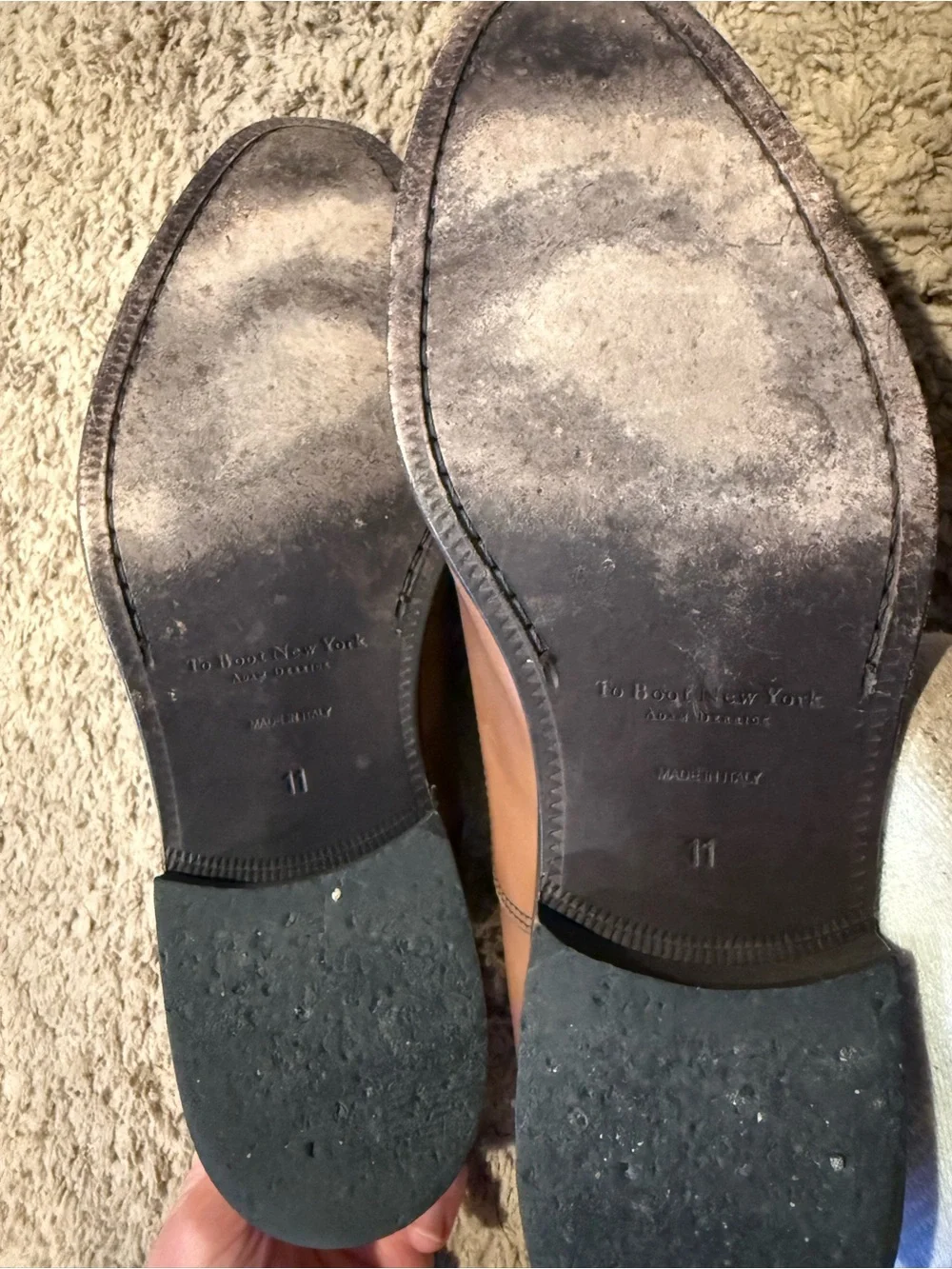 To Boot brown leather